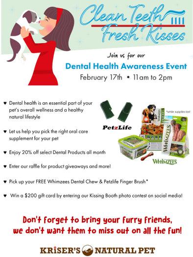 Clean Teeth, Fresh Kisses Dental Health Event
