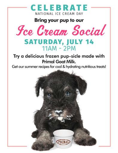 You’re Invited to An Ice Cream PAWTY!
