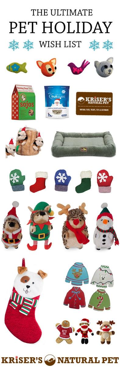 THE ULTIMATE PET HOLIDAY WISH LIST