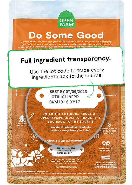 Open Farm Grain Free Farmer's Table Pork Recipe Dry Dog Food