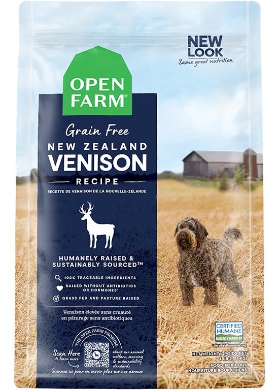 Open Farm Grain-Free New Zealand Venison Dry Dog Food