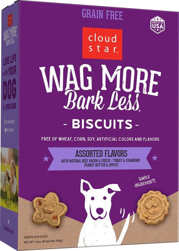 Cloudstar Wag More Bark Less Oven Baked Assorted Biscuits for Dogs