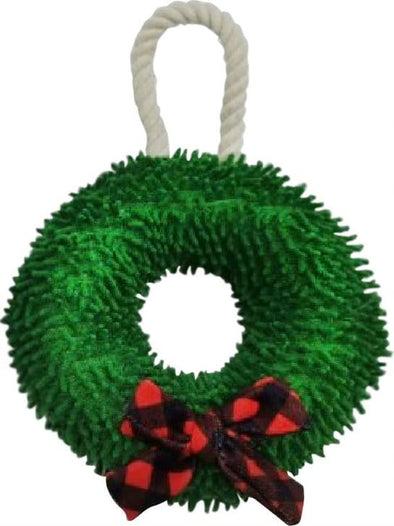 Tall Tails Wreath Tug Holiday Toy for Dogs