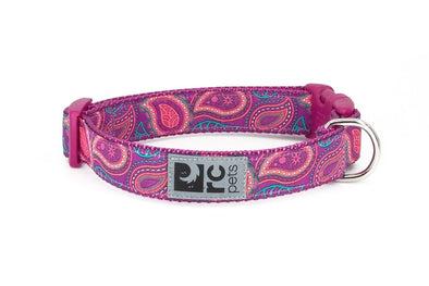 RC Pet Clip Collar Bright Paisley for Dogs