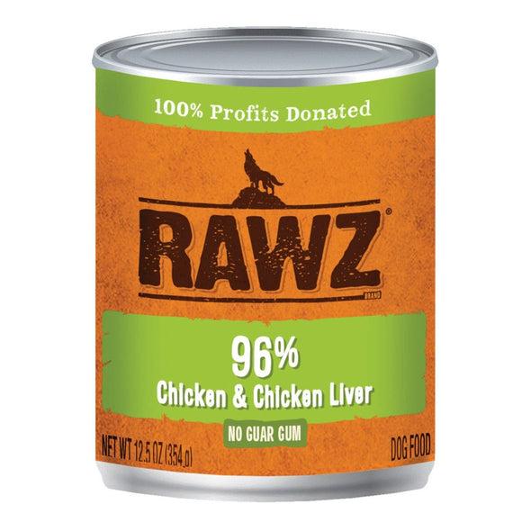 Rawz Dog Food-96% Chicken & Chicken Liver