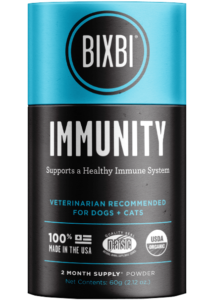 Bixbi Organic Pet Superfood IMMUNITY Premium Supplement For Dogs and Cats