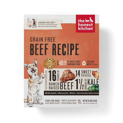 The Honest Kitchen LOVE Grain Free Beef All Life Stages Dog Food