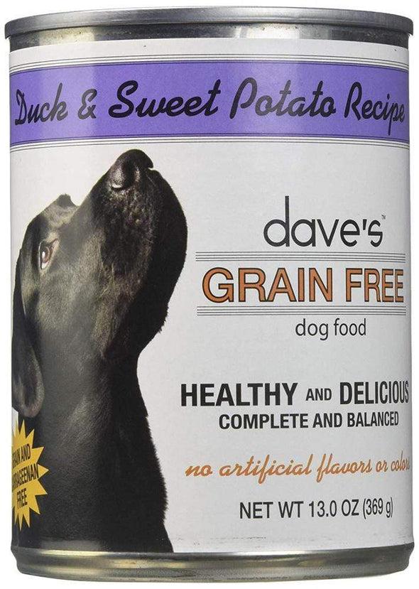 Dave's Grain Free Duck & Sweet Potato Canned Dog Food