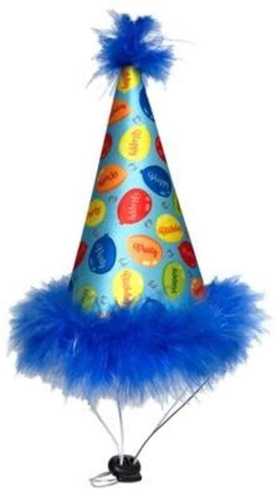 Huxley & Kent Party Hat Partytime Blue for Dogs