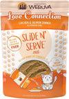 Weruva Slide N' Serve Grain Free Love Connection Chicken & Salmon Dinner Wet Cat Food Pouch