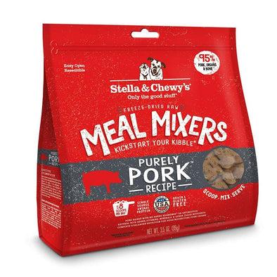 Stella & Chewy's Purely Pork Grain Free Meal Mixers Freeze Dried Raw Dog Food