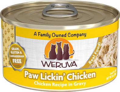 Weruva Grain Free Paw Lickin' Chicken Canned Cat Food Single