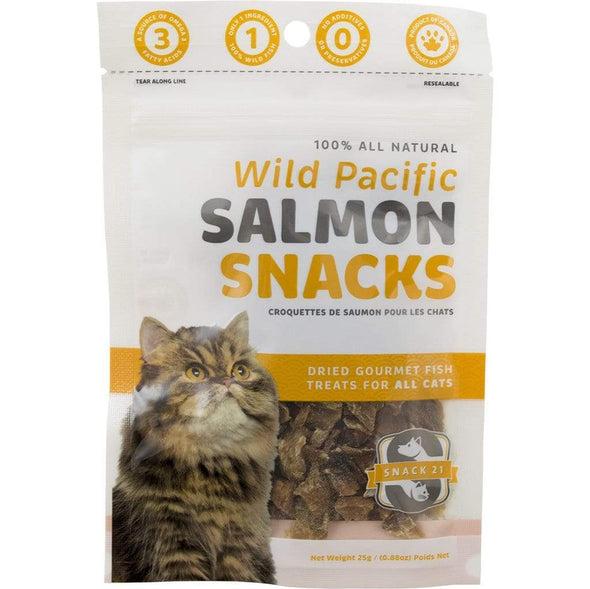 Snack21 Freeze-Dried Wild Pacific Salmon Snacks Cat Treats