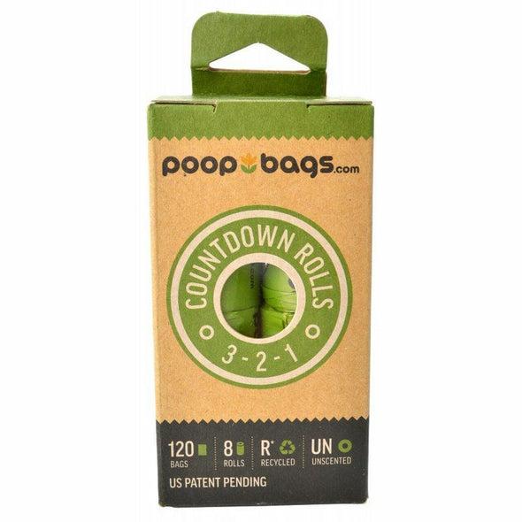 Poop Bags Countdown Rolls Unscented for Dogs