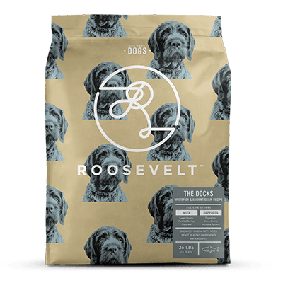 Roosevelt The Docks Whitefish & Ancient Grain Recipe Dry Dog Food