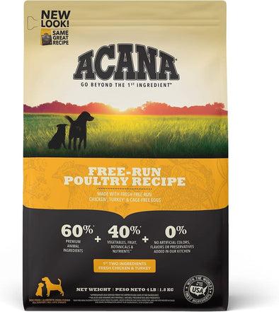 ACANA Free Run Poultry Formula Grain Free Dry Dog Food