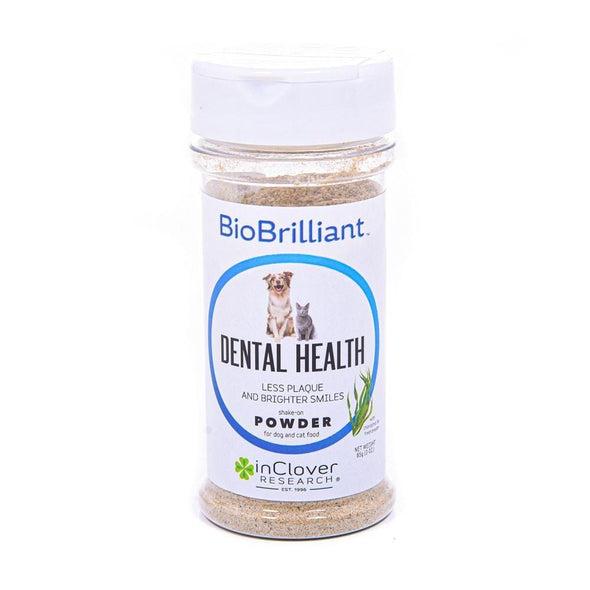 InClover BIoBrilliant Dental Health Powder Supplement for Dogs and Cats