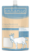 Steve's Real Food Enhance ChiaFreeze Raw Goat Milk Supplement for Dogs & Cats