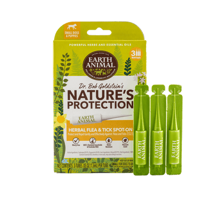 Earth Animal Nature's Protection™ Flea & Tick Herbal Spot-On for Small Dogs & Puppies