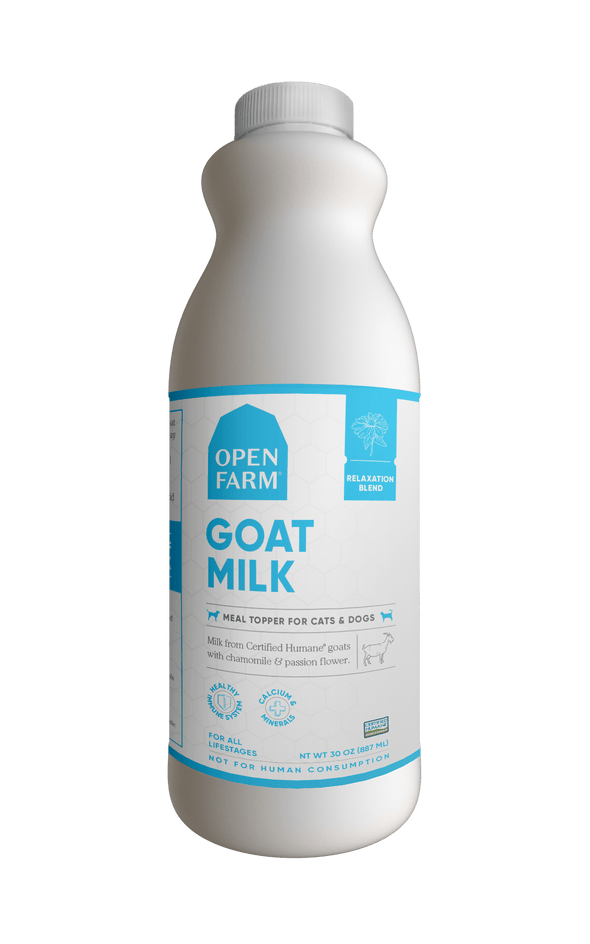 Open Farm Goat Milk Relaxation Blend Supplements for Dogs and Cats