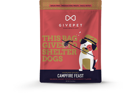 Give Pet Campfire Feast Grain-Free Premium Treats for Dogs