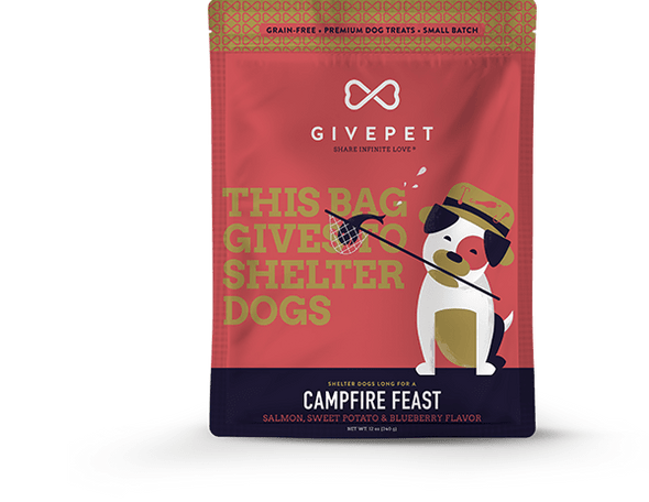 Give Pet Campfire Feast Grain-Free Premium Treats for Dogs