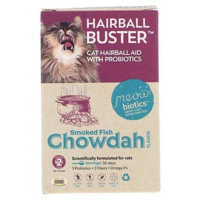 Fidobiotics Hairball Buster -  Hairball Aid with Probiotic Powder for Cats