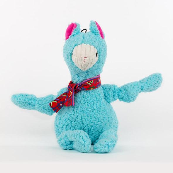 HuggleHounds Knot Llama  Toy for Dogs