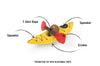 P.L.A.Y. Camp Corbin Collection K9 Kayak Toy for Dogs