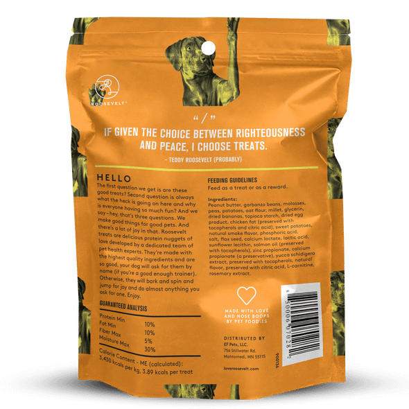 Roosevelt Soft & Chewy Dog Treats Peanut Butter Recipe