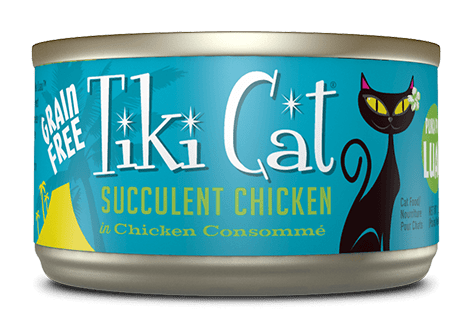 Tiki Cat Puka Puka Luau Succulent Chicken in Chicken Consomme Canned Cat Food