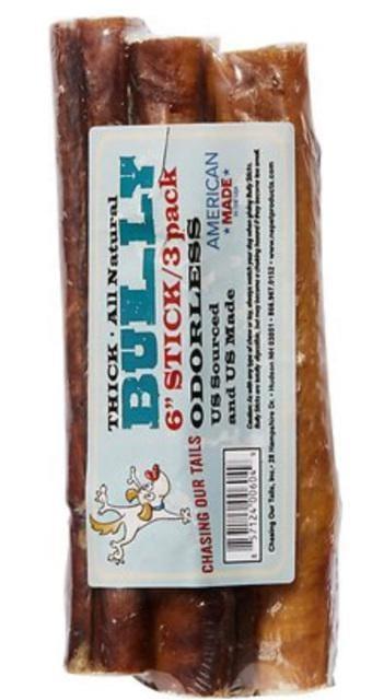Chasing Our Tails Odorless Thick Bully Stick