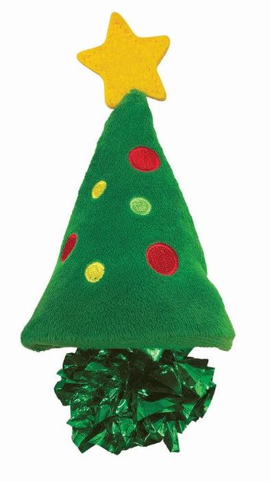 Kong Holiday Crackles Christmas Tree Cat Toy