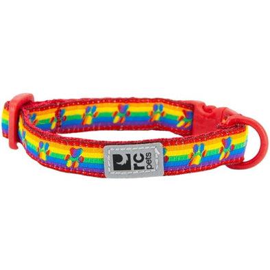 RC Pets Breakaway Cat Collar-Rainbow Paws for Cats