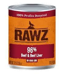 Rawz Dog Food-96% Beef & Beef Liver