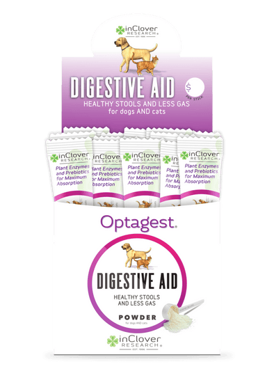 Inclover Optagest Digestive Aid Sticks for Dogs and Cats