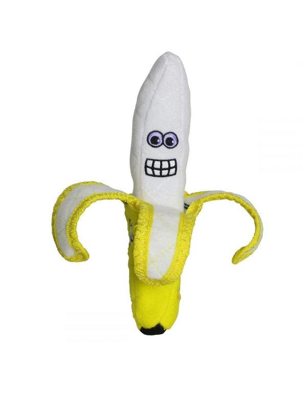 Tuffy's Funny Food Dog Toy Banana