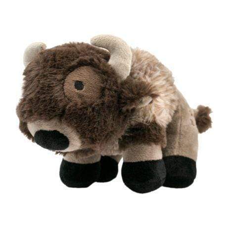 Tall Tails Plush Buffalo Squeak Toy for Dogs