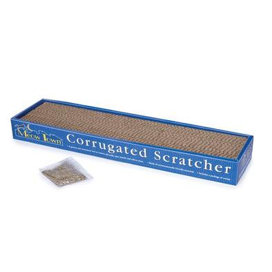 Boss Pet Products Meow Town Corrugated Scratcher for Cats